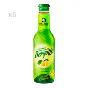 Bergotto : boisson pétillante à la bergamote coffret 6x200ml