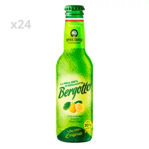 Bergamotte-Sprudelgetränk, Bergotto, 4 Packungen à 6 x 200 ml