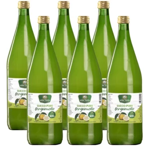 Succo di bergamotto puro 100%, 6x1L