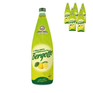 Bibita frizzante al bergamotto, Bergotto, 6x1L
