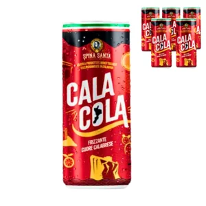 Cala Cola Kalabrisches kohlensäurehaltiges Erfrischungsgetränk, 6x33 cl