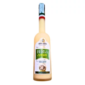Bergacrem: crema di liquore al bergamotto, 22%vol, 500ml
