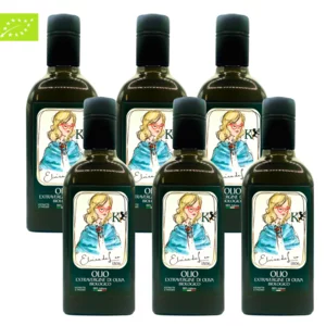 Kaltextrahiertes Bio-Olivenöl extra vergine – 100 % italienisch, 500 ml