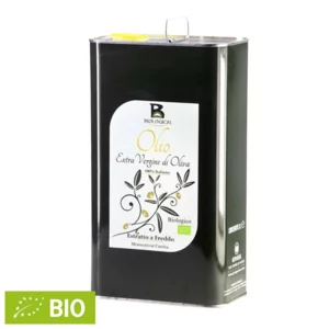 Olio extravergine di oliva BIO monocultivar Carolea, 3L