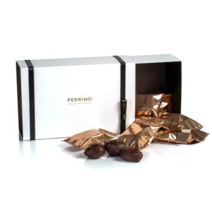 Fichi farciti con amarene ricoperti di cioccolato fondente Pregiata Pasticceria Perrino, 350g