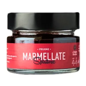 Marmellate leggermente alcolica alle prugne, 120g