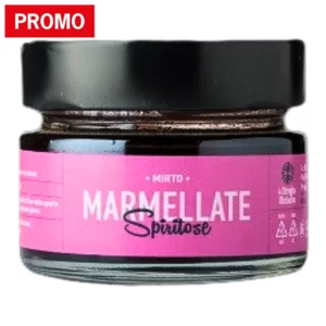 Marmellate leggermente alcolica al mirto, 120g