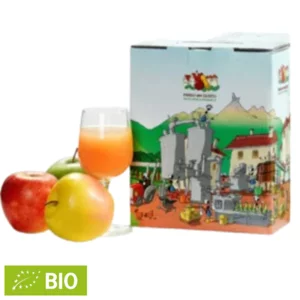 Succo di mela Bio non filtrato spremuto a freddo, bag in box, 3L 