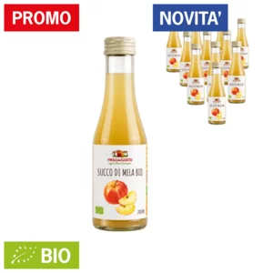 Succo di mela Bio non filtrato spremuto a freddo, 12x200ml 