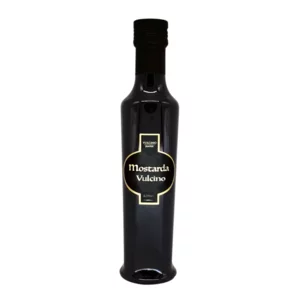 Moutarde Vulcino à l'ail noir, 250ml