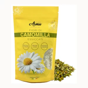 Fiori interi di camomilla Italiana per tisana, 50g