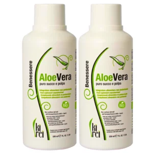 ALOE VERA REINER BIO-SAFT UND -FRUCHTMARK: 1,06 l (2 Stück)