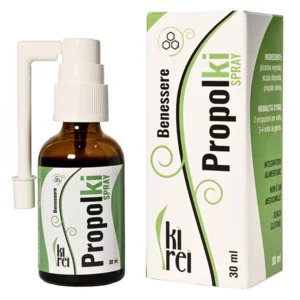 Spray orale PropolKi con propoli ed estratti vegetali, 30ml