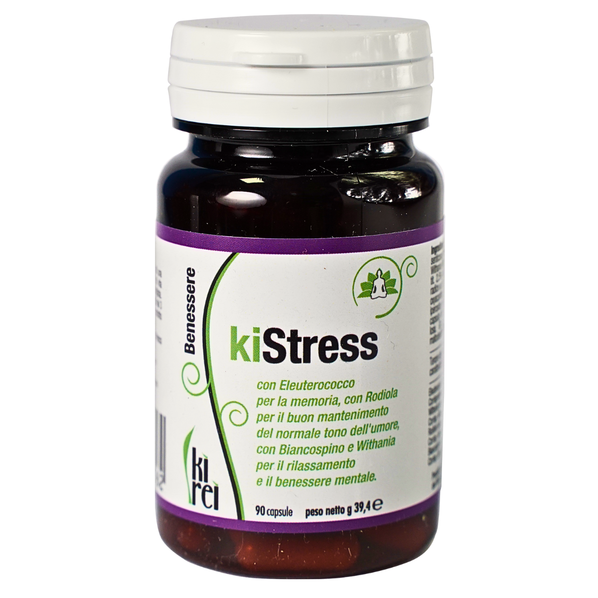 KIStress-Ergänzung mit Eleutherococcus und Rhodiola, 90 Kapseln