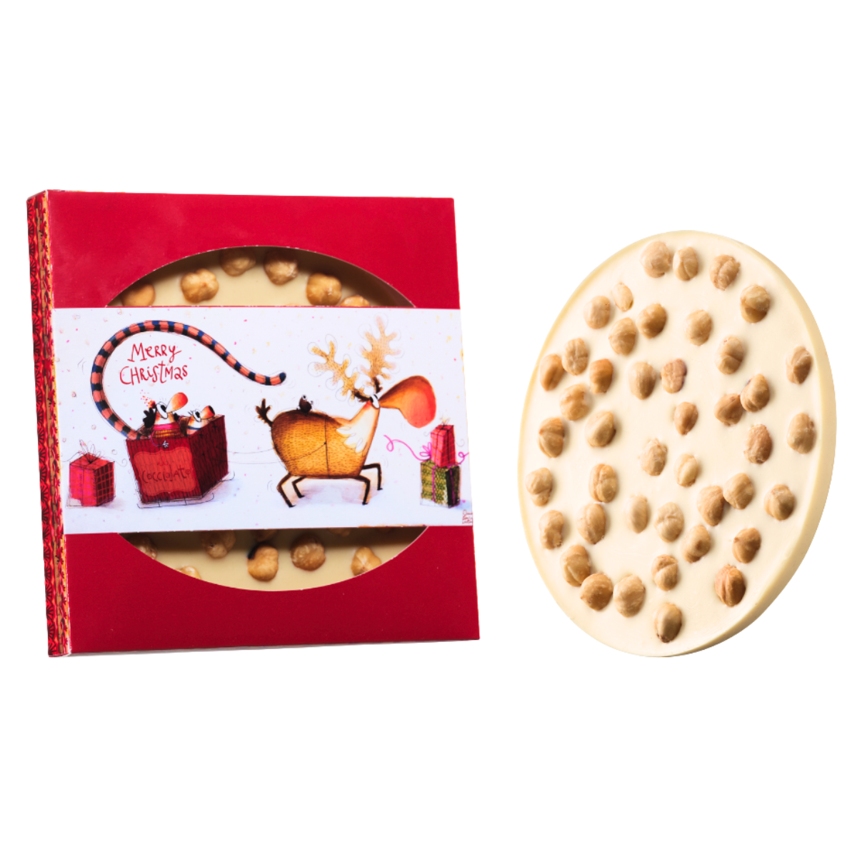 Il Noccioloso Bianco, weiße Schokolade und piemontesische IGP-Haselnüsse 180g