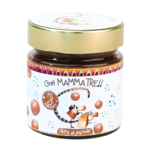 Crema spalmabile alla nocciola del Piemonte IGP e cioccolato fondente al 70%, 205g