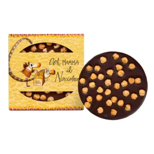 Ooh Mamma Noccioloso: dunkle Schokolade mit Piemont g.g.A. Haselnüssen, 180g