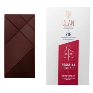 Dunkle Schokoladentafel 70%, Rossella, 70g