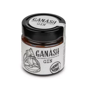 Crema spalmabile ganache al Gin con cioccolato fondente, 205g