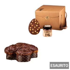 Box di Pasqua: Colomba, Tavoletta a forma di uovo di cioccolato e crema spalmabile