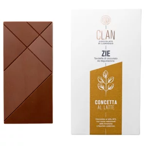 Tavoletta di cioccolato al latte 48%,  Concetta, 70g