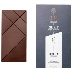 80% dunkle Schokoladentafel, Lorella, 70g