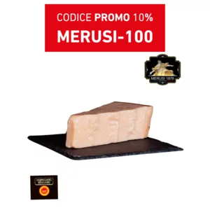 Parmigiano Reggiano DOP 24 mesi selezione Merusi 1876, 250g