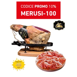 Prosciutto di Parma 45 mesi, selezione Merusi 1976, 9 kg