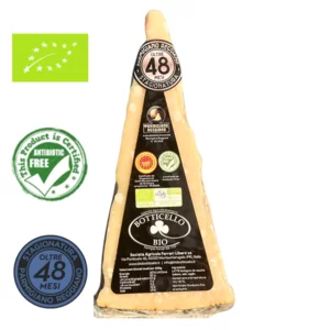Parmigiano Reggiano BIO, antibiotic free, oltre 48 mesi, 1Kg