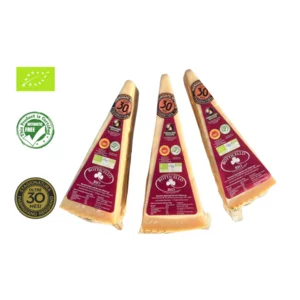Parmigiano Reggiano BIO, antibiotikafrei, über 30 Monate gereift, Einzelrinde, 3x500g