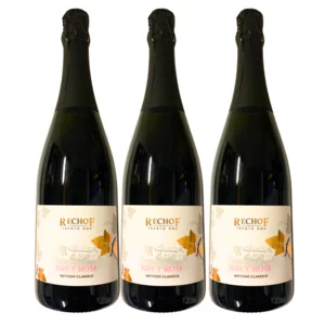 Spumante brut Rechof Trento DOC rose', 3X750cl