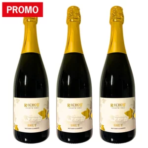 Spumante brut Rechof, Trento DOC metodo classico, 3x750cl