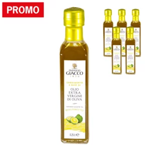 Vinaigrette à la bergamote à l'huile d'olive extra vierge, 6x250ml