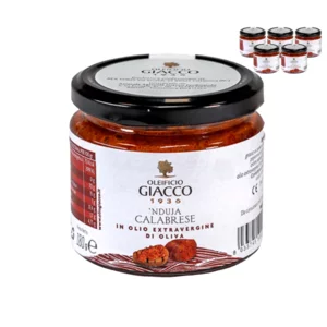 'Nduja à l'huile EVO, 6x180g