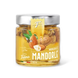Miele di acacia con mandorle Miedelizia, 250g