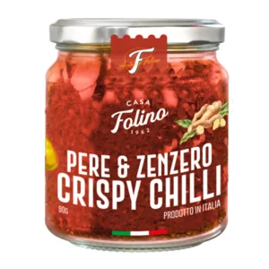 Knuspriges Chili mit Birnen und Ingwer, 90 g