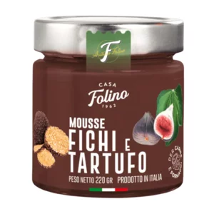 Käsemousse mit Feigen und Trüffel 220 gr