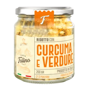 Risotto pronto con curcuma e verdure, 200g