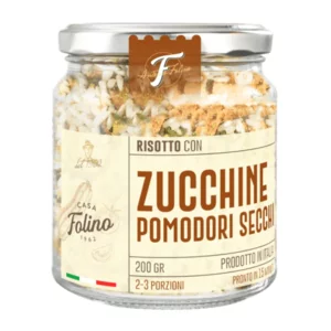 Risotto pronto zucchine e pomodori secchi, 200g