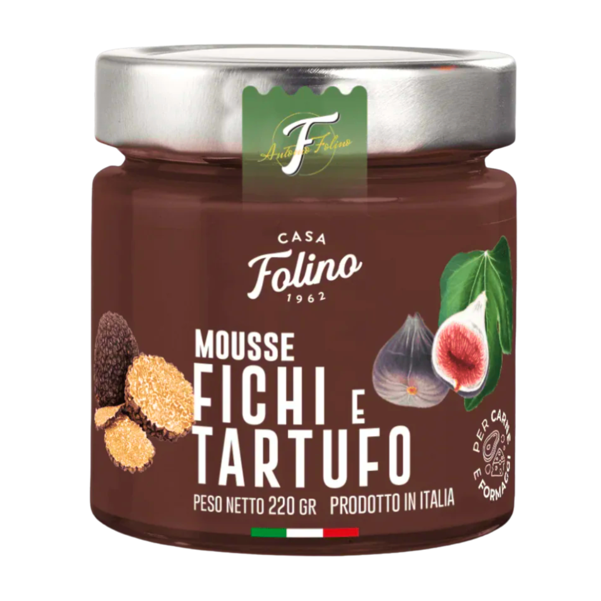 Käsemousse mit Feigen und Trüffel 220 gr