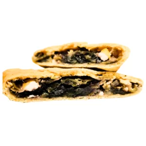 Strudel salé à la farine de millet à faible indice glycémique, artisanal, environ 250 g