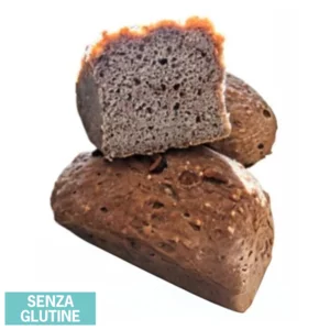 Natürlich glutenfreies Buchweizen-Walnuss-Brot mit niedrigem glykämischen Index, 1 kg