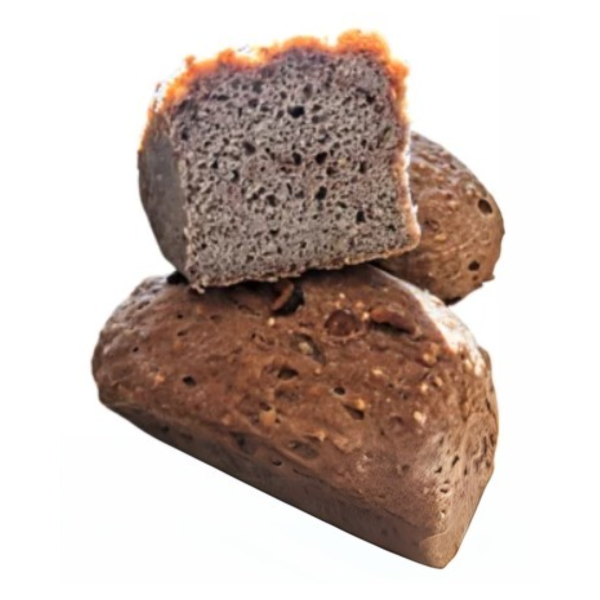Natürlich glutenfreies Buchweizen-Walnuss-Brot mit niedrigem glykämischen Index, 1 kg