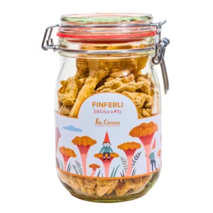 Funghi finferli liofilizzati interi da raccolta spontanea, 30g