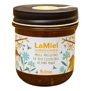 Lamiel mugo lebensmittel auf basis von honig und ätherische öle minze thymian kiefer, 250 g