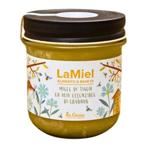 Lamiel balsamico a base di miele e olio essenziale di lavanda, 250 g