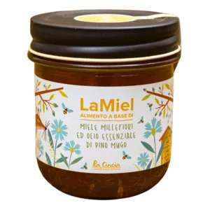 LaMiel: alimento a base di miele e oli essenziali di pino mugo, 250g