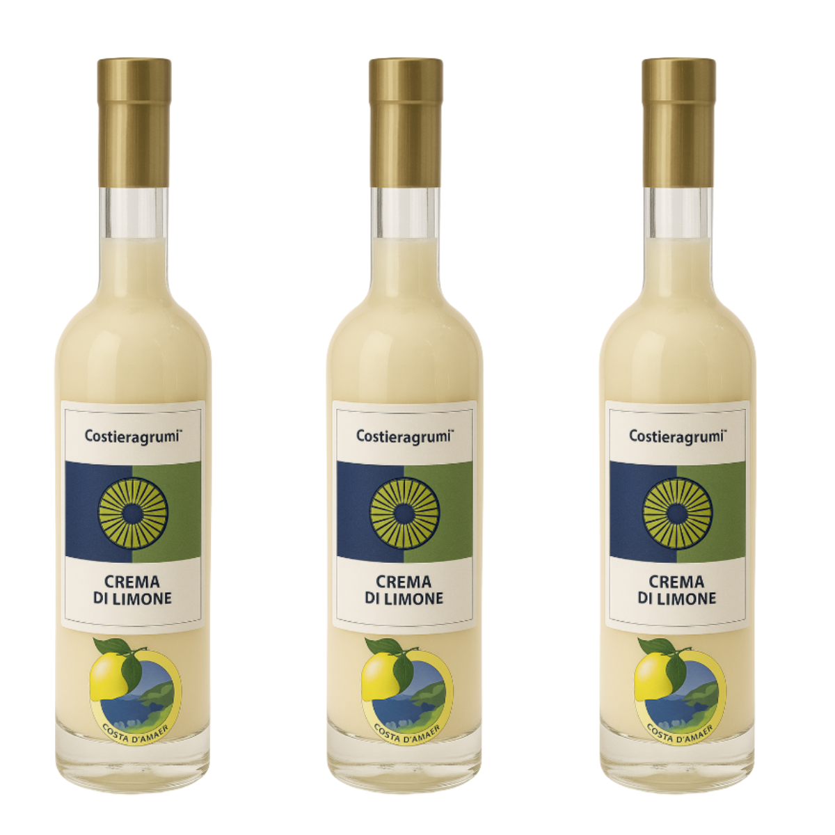 Crema di limone di Amalfi con limoni IGP, 3x50cl
