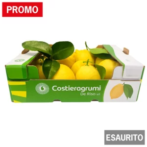 Citrons IGP Côte Amalfitaine à écorce comestible, 7 kg