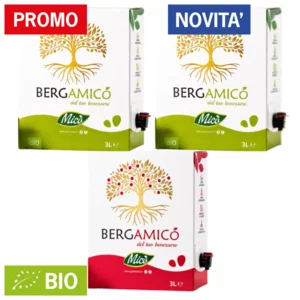 Succo di Bergamotto Bio 100% e melagrana Granatara, bag in box, 2+1x3L